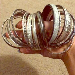 Tons of bangle bracelets